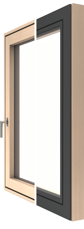 FLAT Holz-Alu-Fenster FLAT Holz-Alu-Fenster