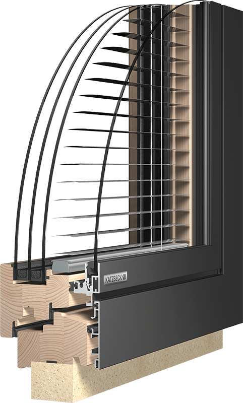 FLAT Holz-Alu-Fenster FLAT Holz-Alu-Fenster