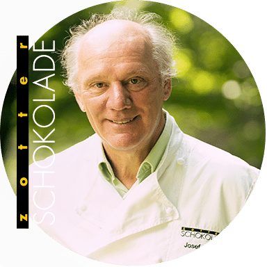 zotter-rund Josef Zotter, Chocolatier, Bauernhofromantiker und Andersmacher