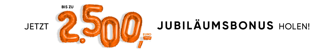 75 Jahre KATZBECK: Jetzt Jubiläumsbonus sichern – bis zu 2.500 € sparen