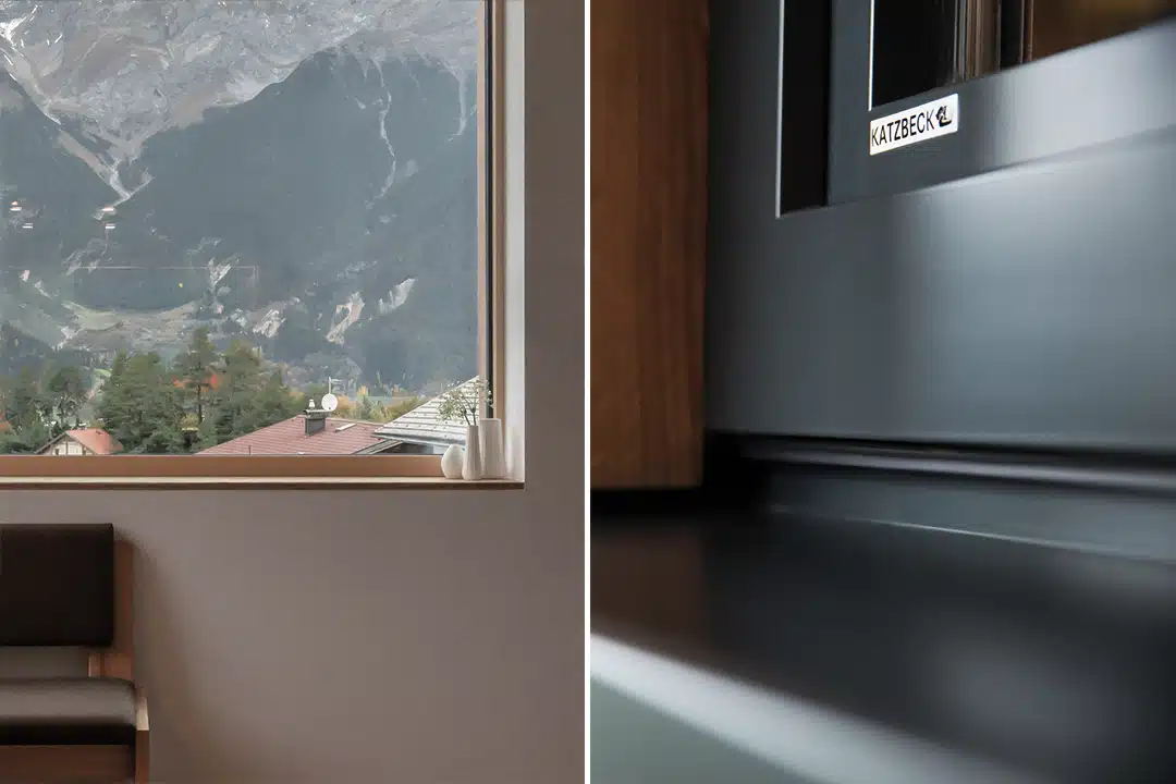 LINEA flat HA Holz-Alu-Fenster Hochwertige Fensterbänke für innen & außen | KATZBECK